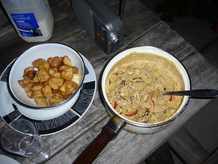  Naja, es IST so fettig, wie es glänzt ;)
 