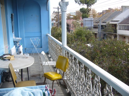  Diesmal ein lautes Balkonzimmer
 